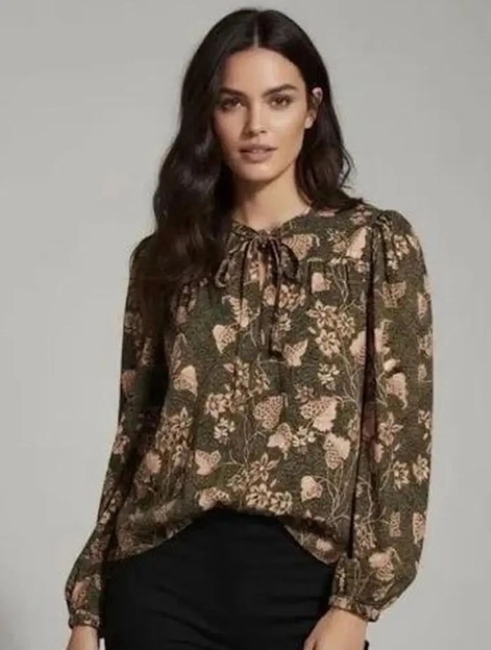Ulla Johnson Tillie Blouse in Balsam Cotton Blend Voile Size 6